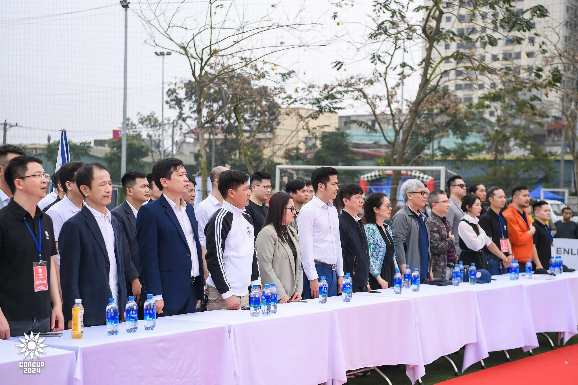 HAI THƯƠNG HIỆU VASTA STONE & EUROTILE ĐỒNG HÀNH CÙNG LỄ KHAI MẠC CÚP BÓNG ĐÁ CỘNG ĐỒNG KIẾN TRÚC - XÂY DỰNG 2024