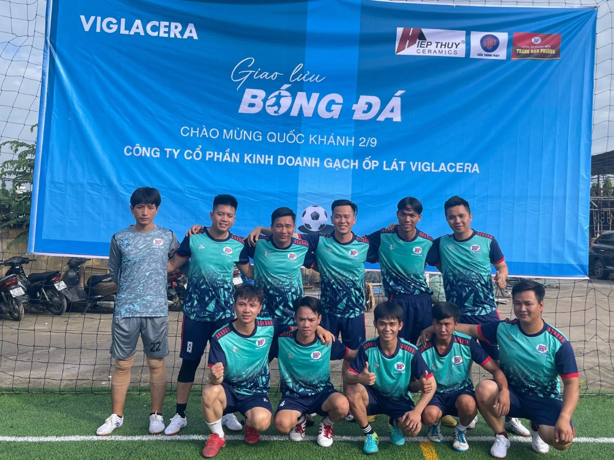 GIAO LƯU BÓNG ĐÁ CHÀO MỪNG QUỐC KHÁNH 2/9