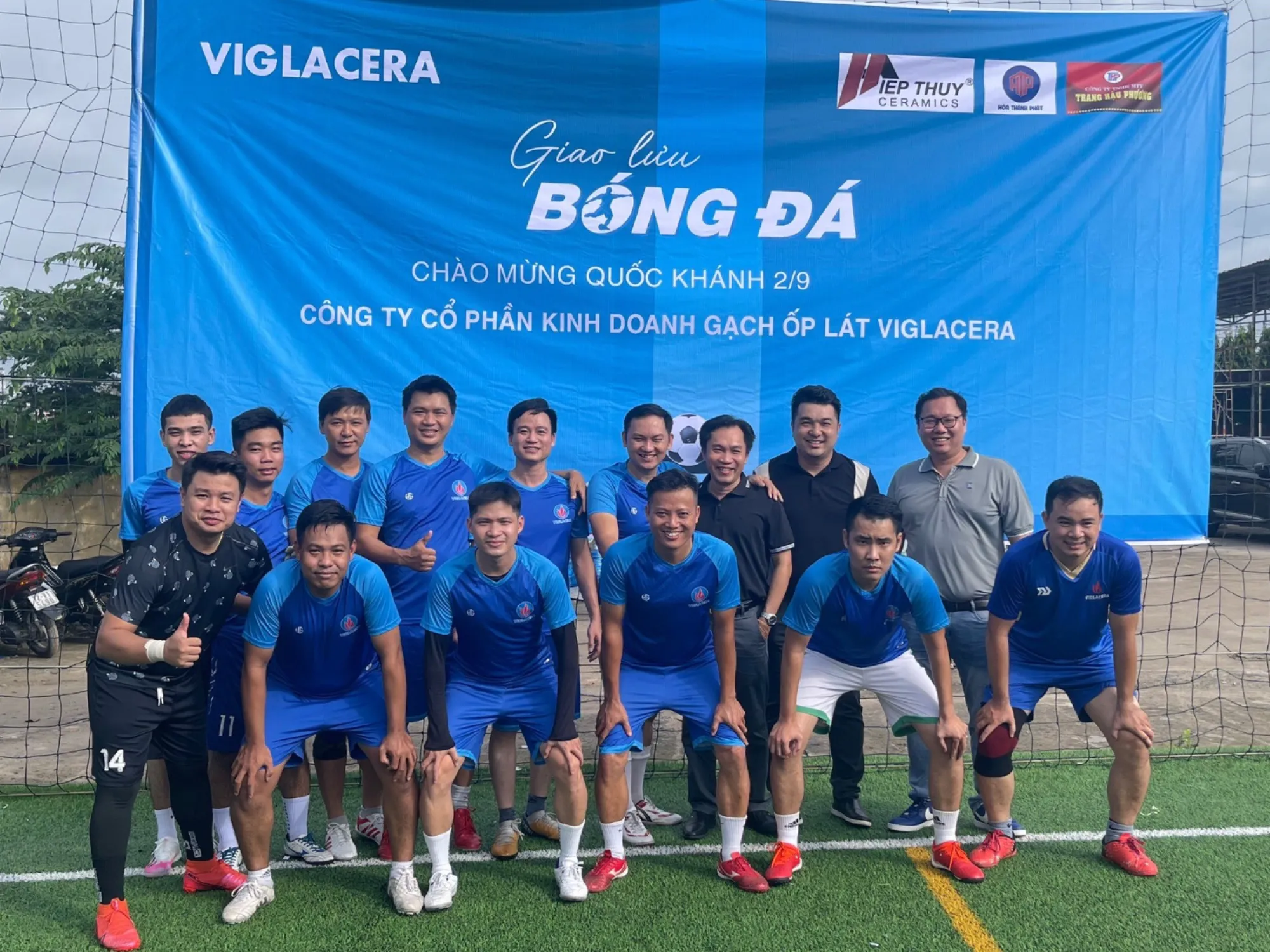 GIAO LƯU BÓNG ĐÁ CHÀO MỪNG QUỐC KHÁNH 2/9