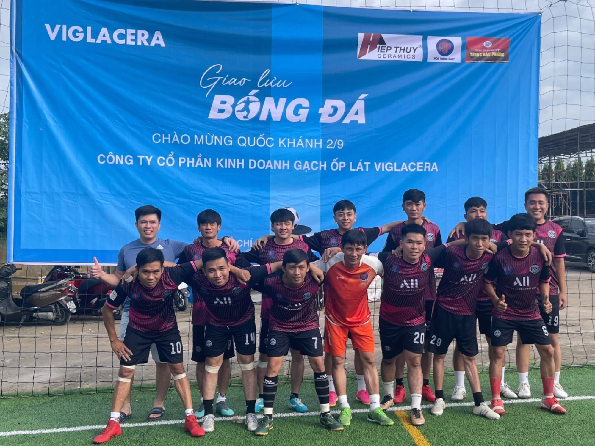 GIAO LƯU BÓNG ĐÁ CHÀO MỪNG QUỐC KHÁNH 2/9