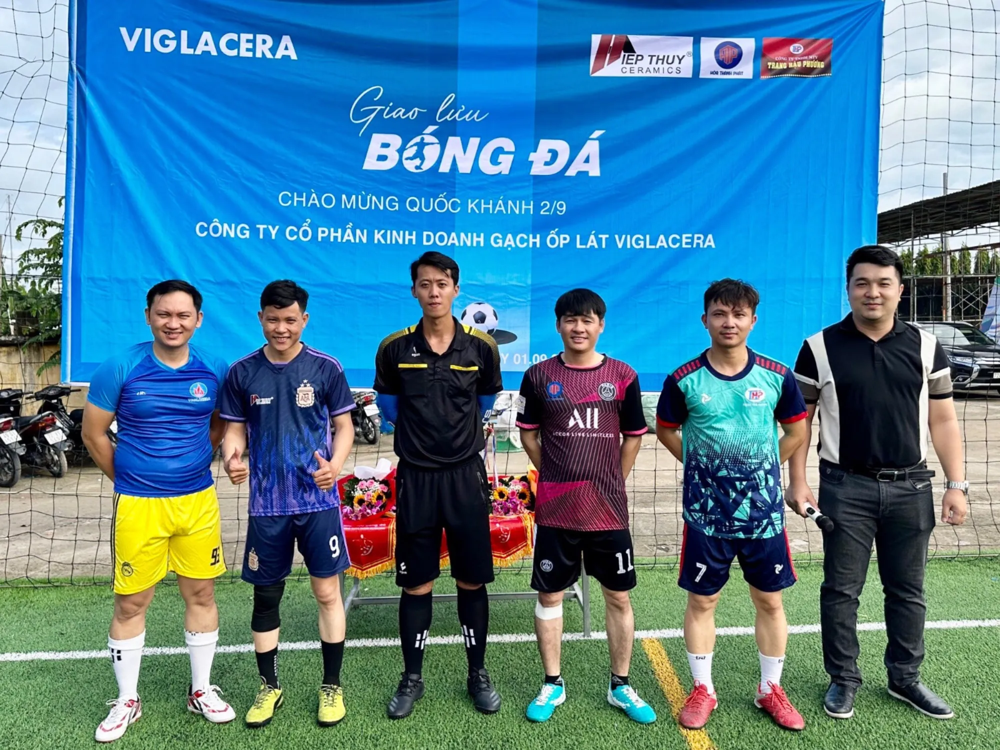 GIAO LƯU BÓNG ĐÁ CHÀO MỪNG QUỐC KHÁNH 2/9