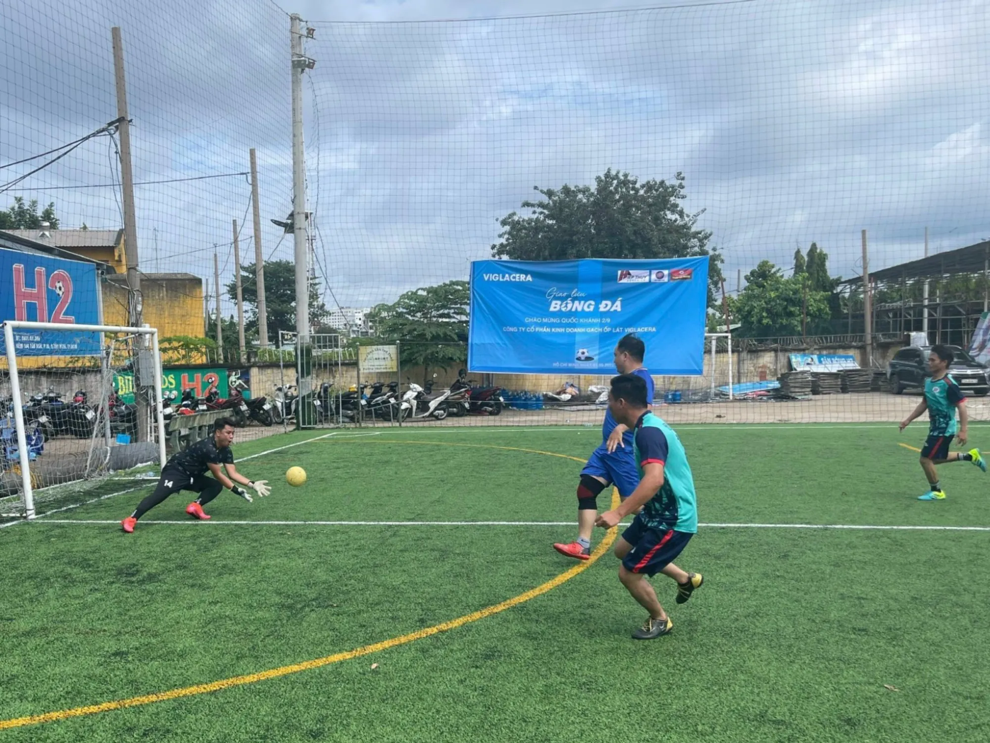 GIAO LƯU BÓNG ĐÁ CHÀO MỪNG QUỐC KHÁNH 2/9