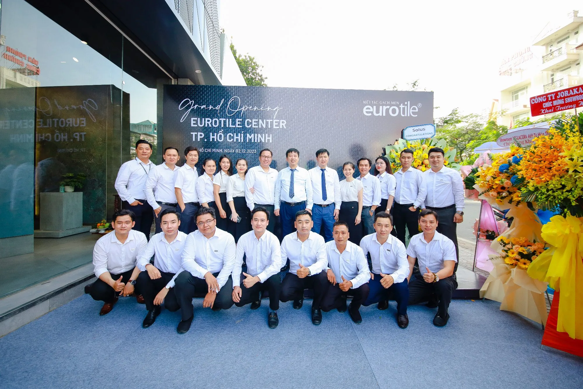 CHÍNH THỨC KHAI TRƯƠNG EUROTIE CENTER TP. HỒ CHÍ MINH VỚI TÊN GỌI "EUROTILE PROFESSIONAL"