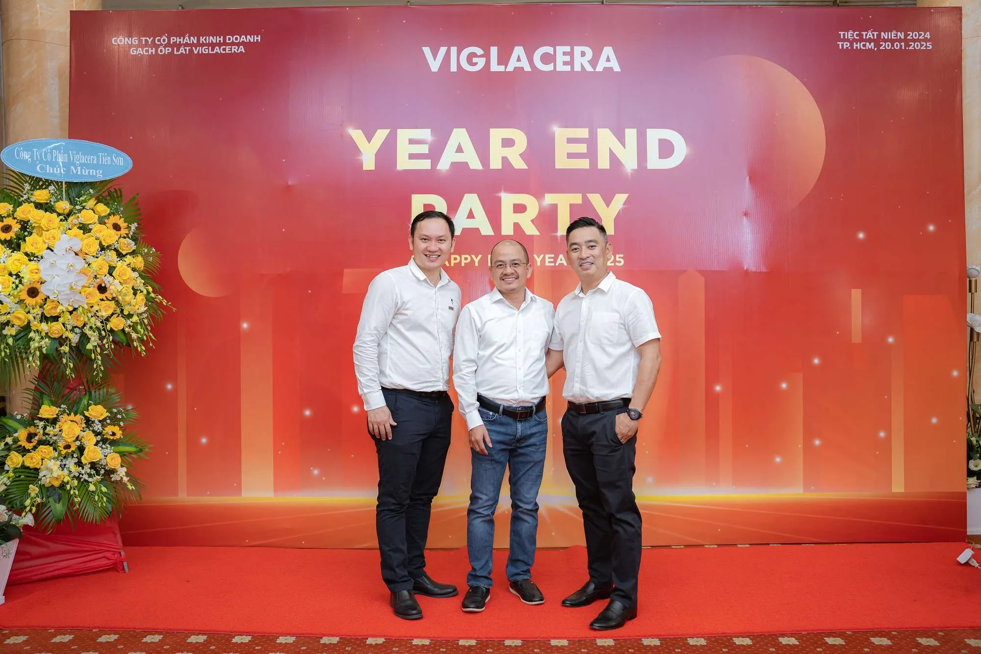 VIGLACERA MIỀN NAM TƯNG BỪNG TỔ CHỨC TIỆC TẤT NIÊN MỪNG XUÂN ẤT TỴ 2025