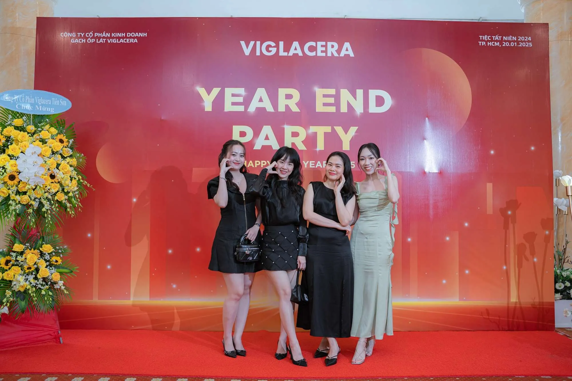 VIGLACERA MIỀN NAM TƯNG BỪNG TỔ CHỨC TIỆC TẤT NIÊN MỪNG XUÂN ẤT TỴ 2025