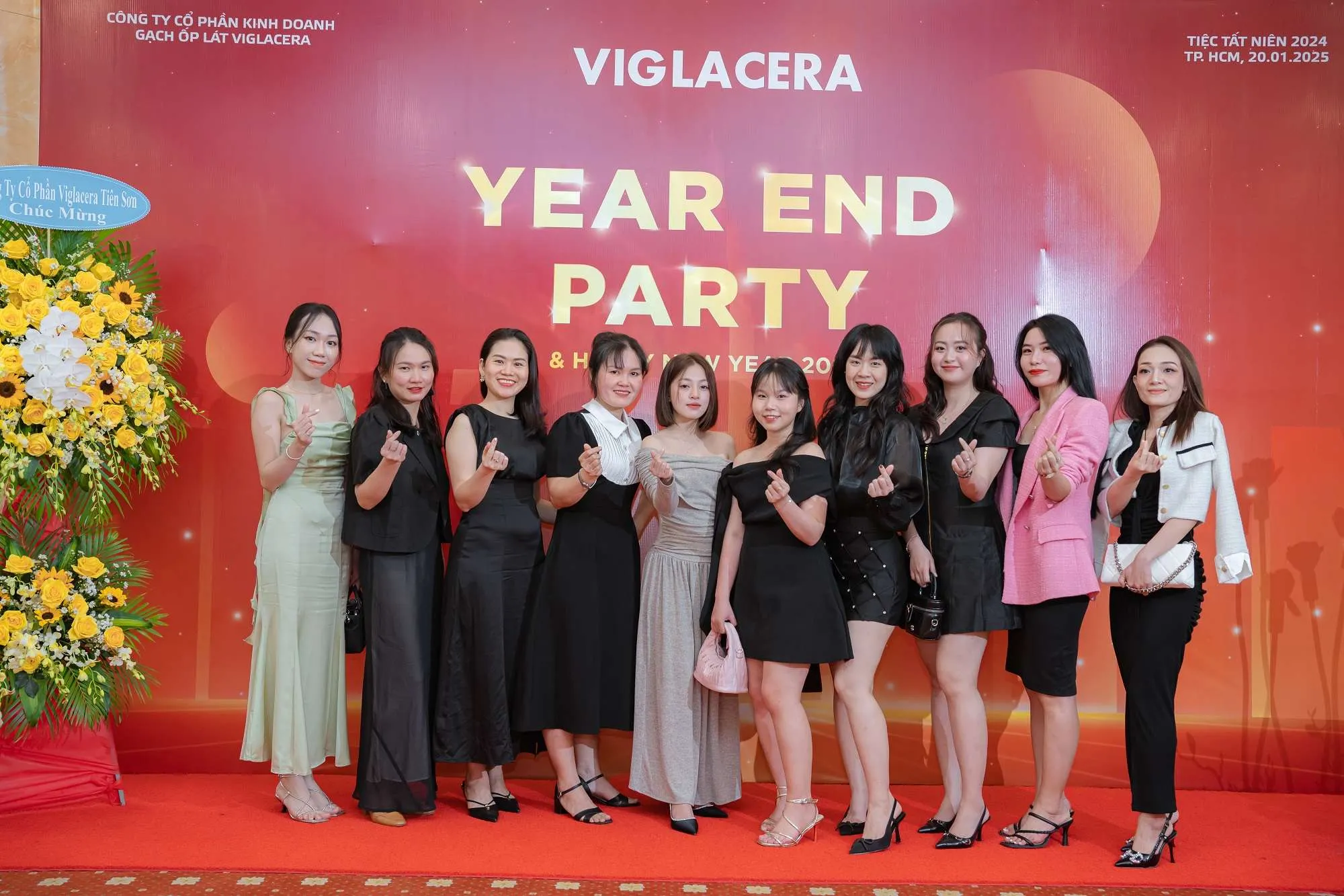VIGLACERA MIỀN NAM TƯNG BỪNG TỔ CHỨC TIỆC TẤT NIÊN MỪNG XUÂN ẤT TỴ 2025
