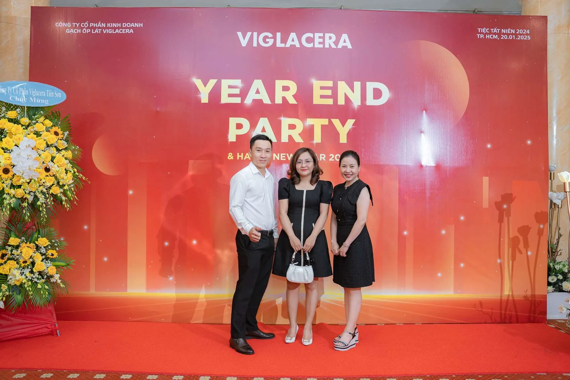 VIGLACERA MIỀN NAM TƯNG BỪNG TỔ CHỨC TIỆC TẤT NIÊN MỪNG XUÂN ẤT TỴ 2025