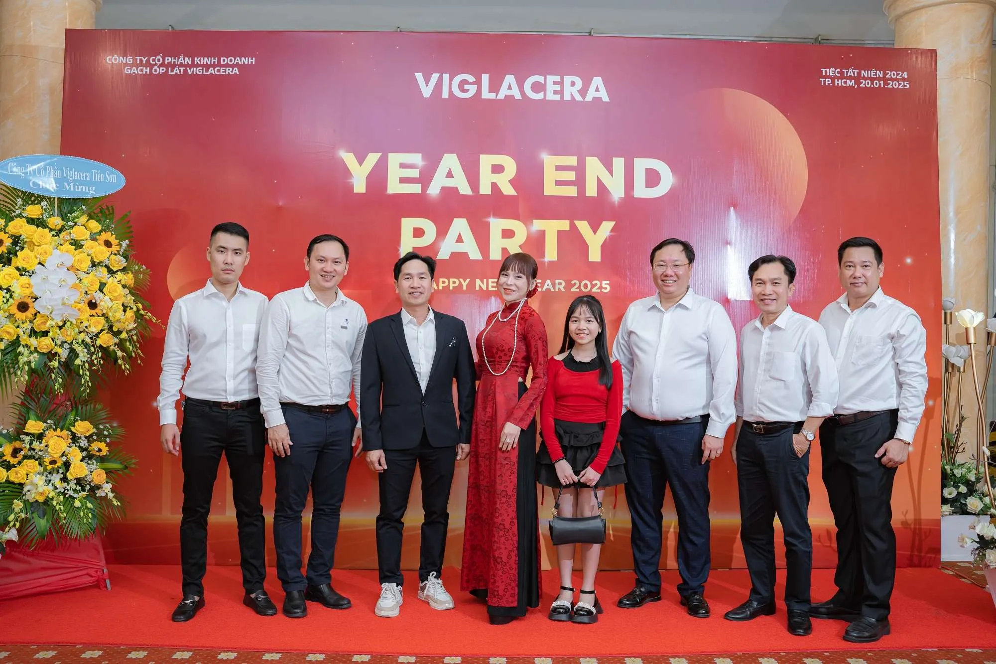 VIGLACERA MIỀN NAM TƯNG BỪNG TỔ CHỨC TIỆC TẤT NIÊN MỪNG XUÂN ẤT TỴ 2025