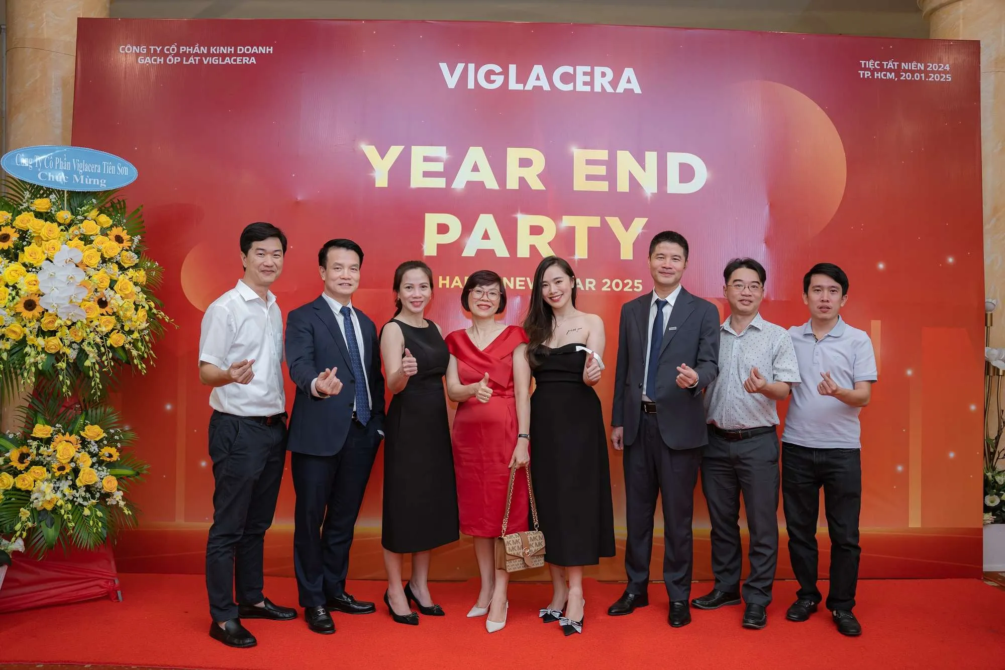VIGLACERA MIỀN NAM TƯNG BỪNG TỔ CHỨC TIỆC TẤT NIÊN MỪNG XUÂN ẤT TỴ 2025