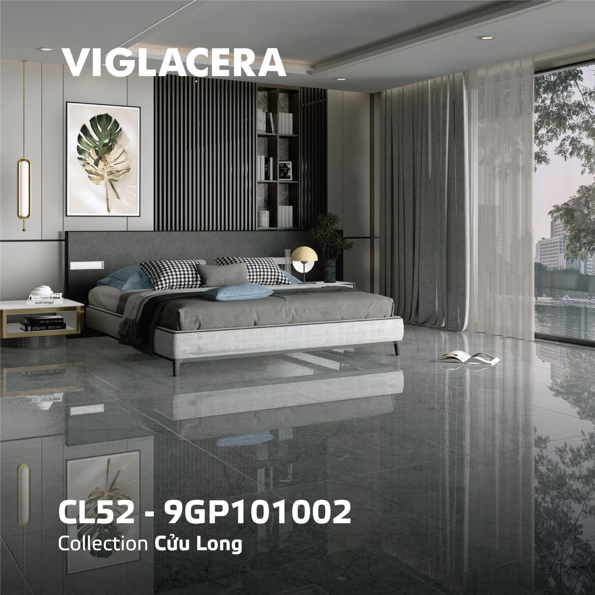 GẠCH KÍCH THƯỚC LỚN 100X100 CM VIGLACERA: GIẢI PHÁP TỐI ƯU CHO KHÔNG GIAN HIỆN ĐẠI