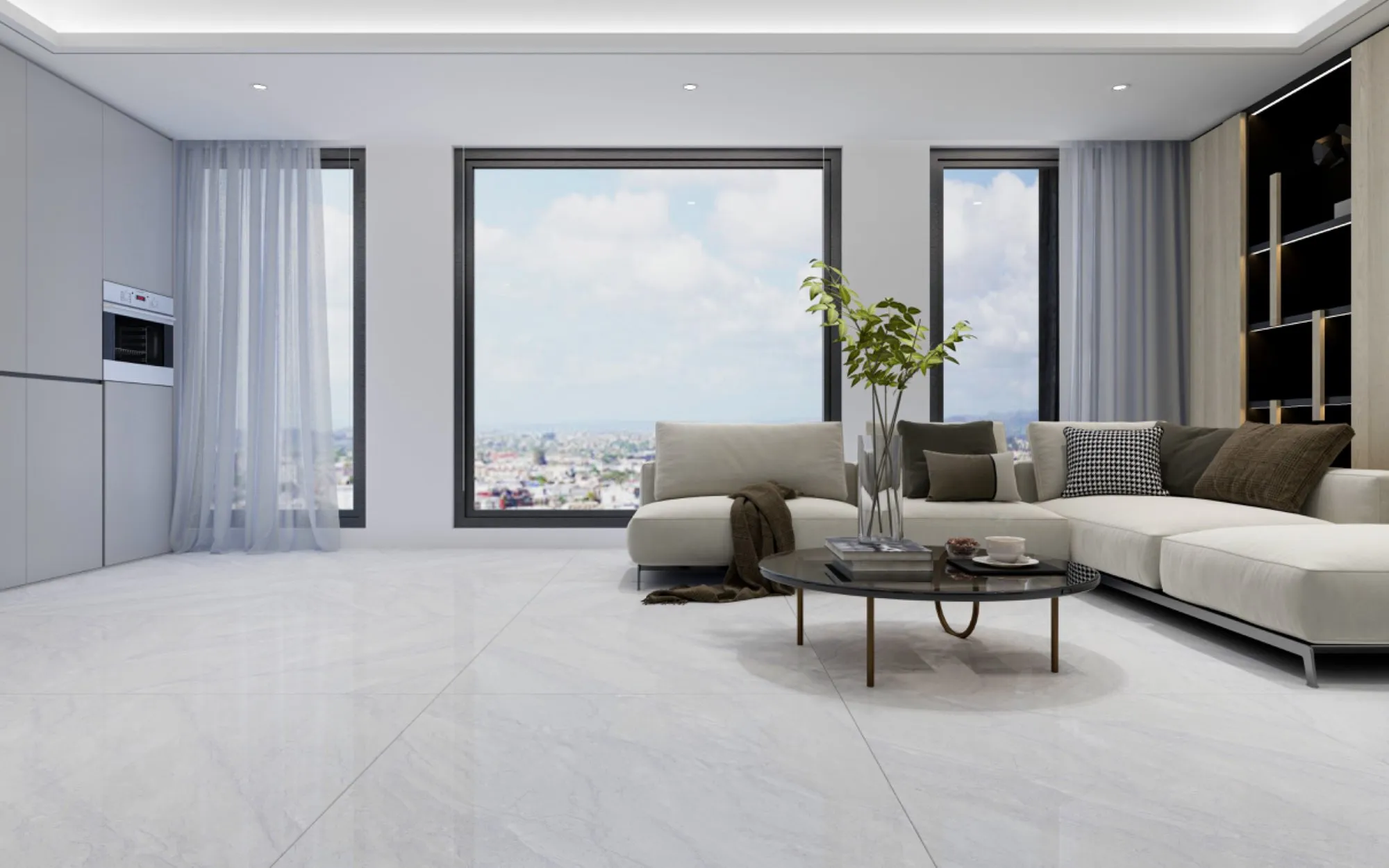 GẠCH KÍCH THƯỚC LỚN 100X100 CM VIGLACERA: GIẢI PHÁP TỐI ƯU CHO KHÔNG GIAN HIỆN ĐẠI