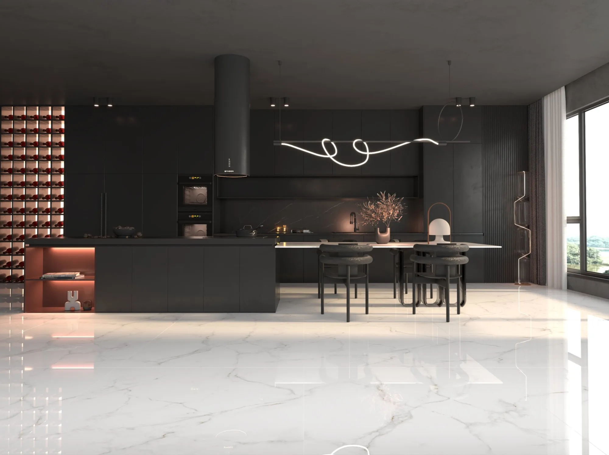 VIGLACERA 120x120 CM LARGE-FORMAT TILES: DEFINING LUXURY STYLE AND LEADING FUTURE TRENDS
