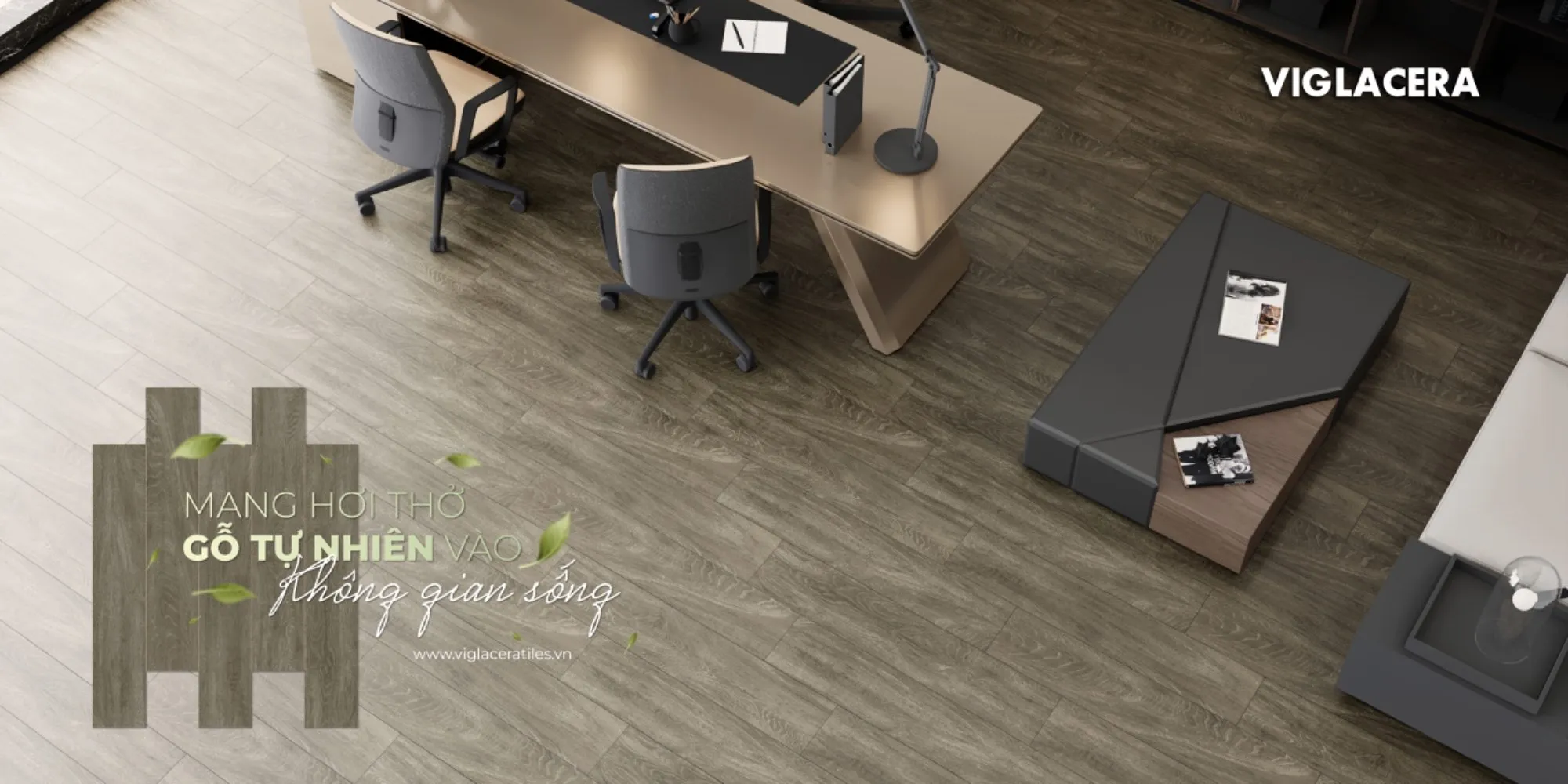 VIGLACERA CL-GT15804 WOOD-LOOK TILES: INFUSING NATURAL WARMTH INTO MODERN LIVING