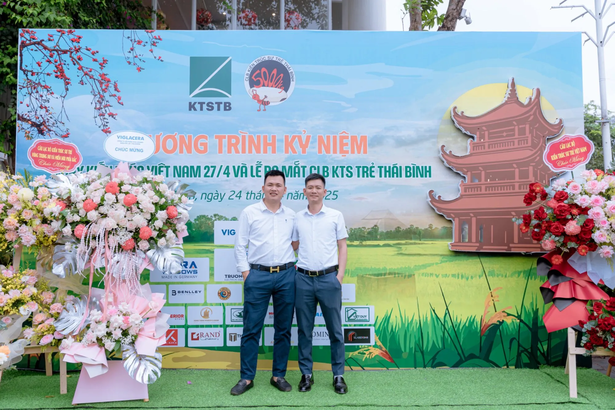 VIGLACERA LÀ NHÀ TÀI TRỢ CHÍNH CHO CHƯƠNG TRÌNH KỶ NIỆM 77 NĂM NGÀY KIẾN TRÚC VN 27/04 & LỄ RA MẮT CLB KTS TRẺ THÁI BÌNH