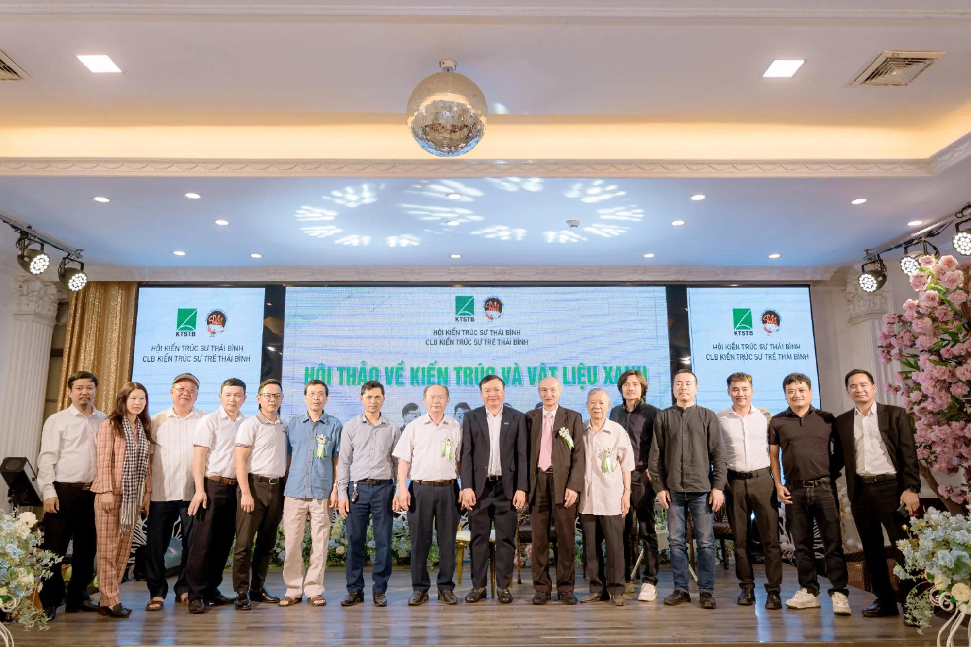 VIGLACERA LÀ NHÀ TÀI TRỢ CHÍNH CHO CHƯƠNG TRÌNH KỶ NIỆM 77 NĂM NGÀY KIẾN TRÚC VN 27/04 & LỄ RA MẮT CLB KTS TRẺ THÁI BÌNH