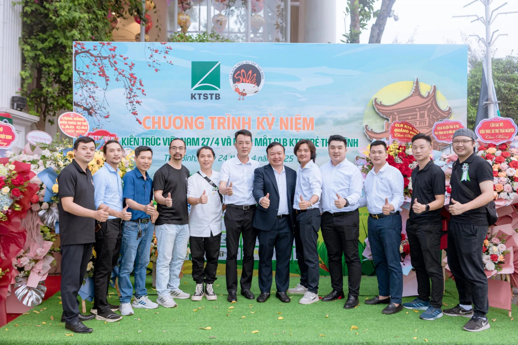 VIGLACERA LÀ NHÀ TÀI TRỢ CHÍNH CHO CHƯƠNG TRÌNH KỶ NIỆM 77 NĂM NGÀY KIẾN TRÚC VN 27/04 & LỄ RA MẮT CLB KTS TRẺ THÁI BÌNH