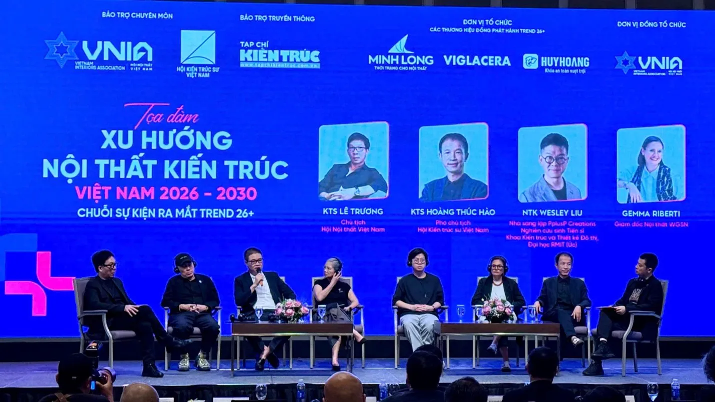 NGƯỜI VIỆT CÓ THỂ TẠO RA XU HƯỚNG KIẾN TRÚC, NỘI THẤT