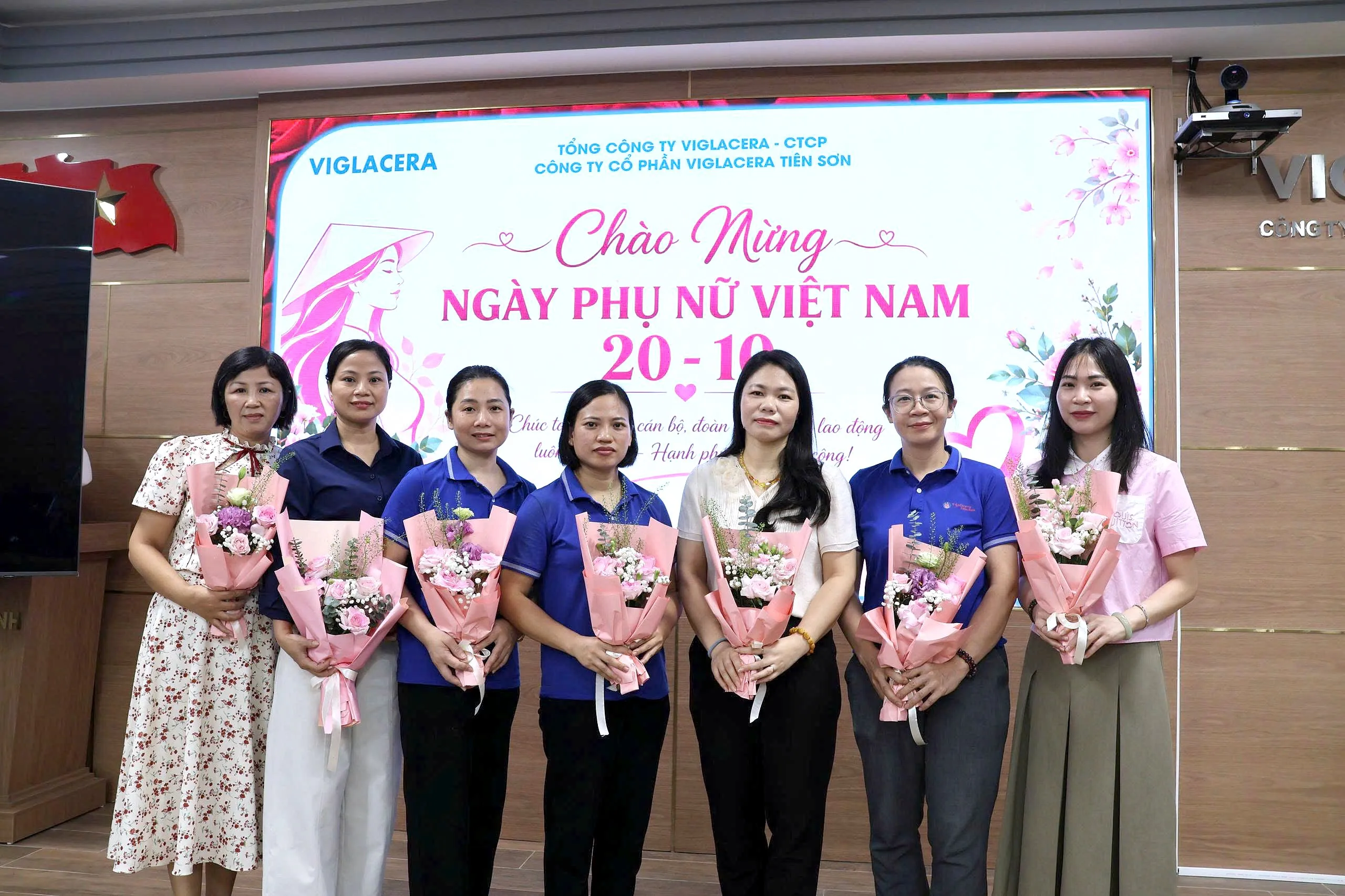 VIGLACERA TIÊN SƠN CHÚC MỪNG NGÀY PHỤ NỮ VIỆT NAM 20/10