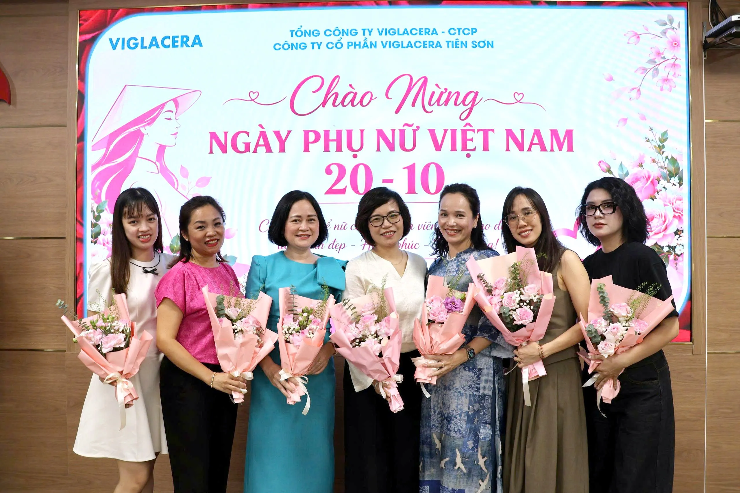 VIGLACERA TIÊN SƠN CHÚC MỪNG NGÀY PHỤ NỮ VIỆT NAM 20/10