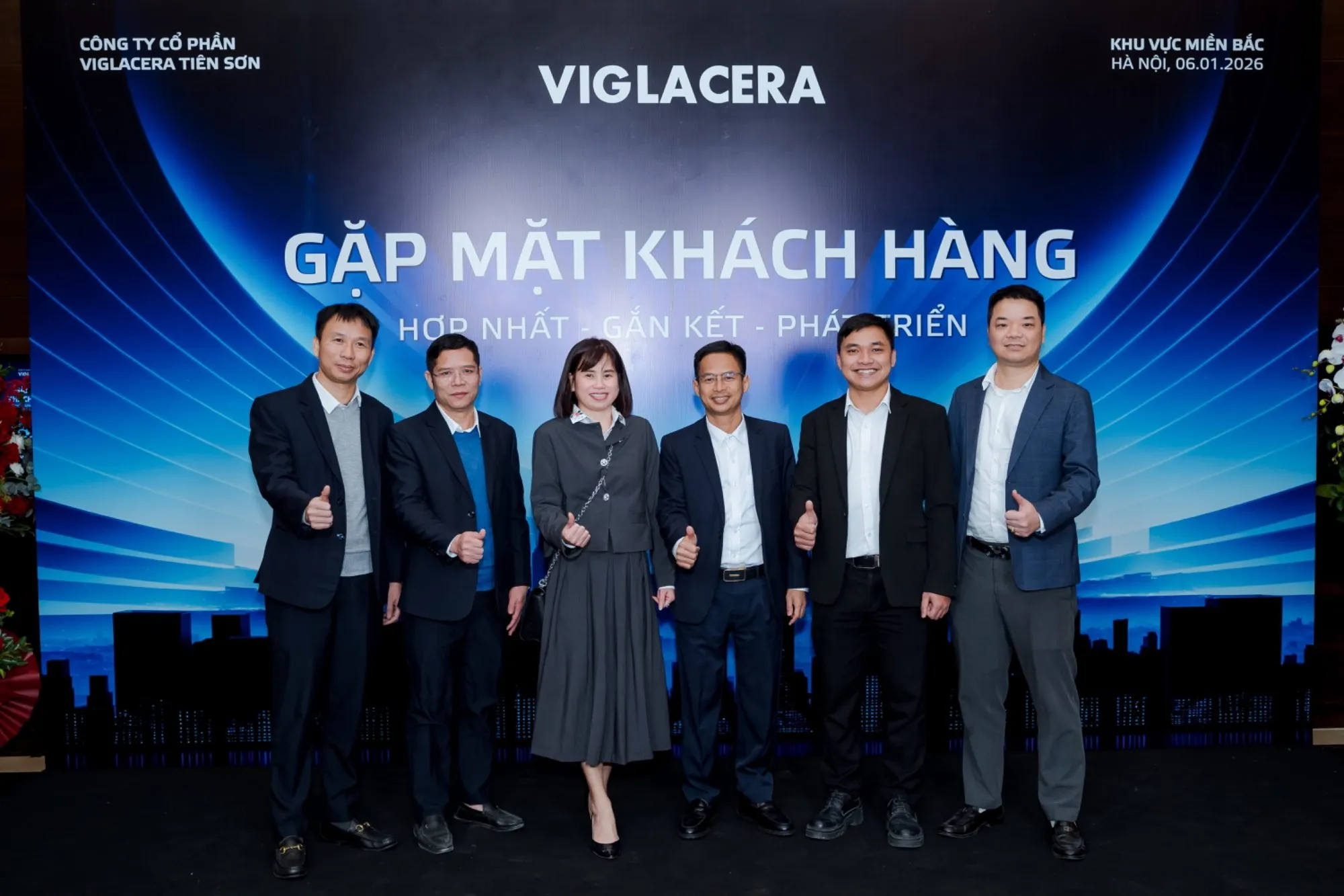 CÔNG TY CỔ PHẦN VIGLACERA TIÊN SƠN GẶP MẶT KHÁCH HÀNG 2026 TẠI MIỀN BẮC VỚI CHỦ ĐỀ “HỢP NHẤT – GẮN KẾT – PHÁT TRIỂN”