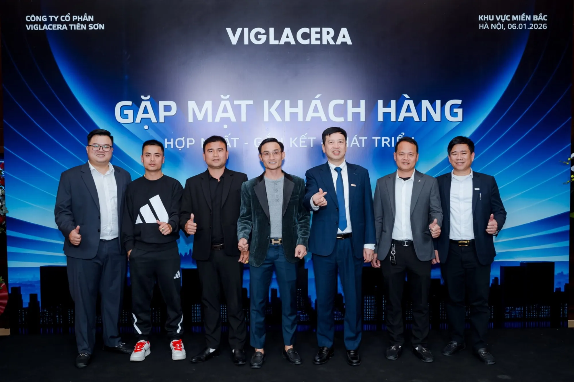CÔNG TY CỔ PHẦN VIGLACERA TIÊN SƠN GẶP MẶT KHÁCH HÀNG 2026 TẠI MIỀN BẮC VỚI CHỦ ĐỀ “HỢP NHẤT – GẮN KẾT – PHÁT TRIỂN”