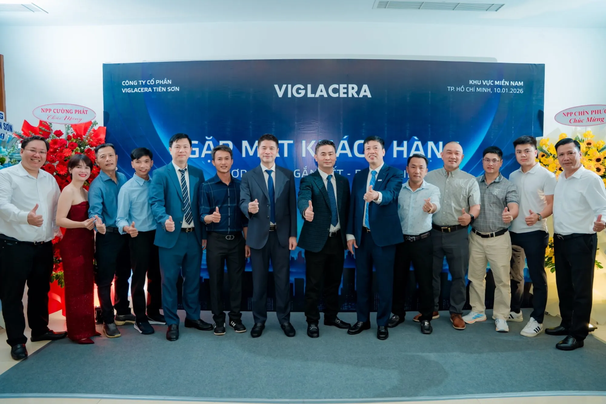 CÔNG TY CP VIGLACERA TIÊN SƠN TỔ CHỨC GẶP MẶT KHÁCH HÀNG 2026 – KHU VỰC MIỀN NAM NGÀY 10/01/2026