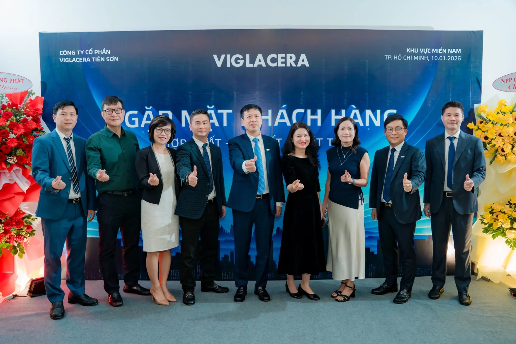 CÔNG TY CP VIGLACERA TIÊN SƠN TỔ CHỨC GẶP MẶT KHÁCH HÀNG 2026 – KHU VỰC MIỀN NAM NGÀY 10/01/2026