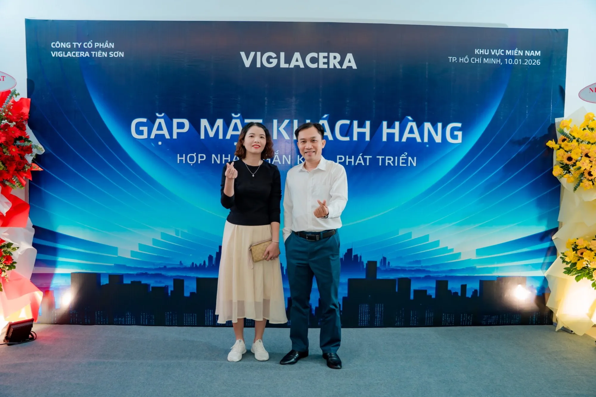 CÔNG TY CP VIGLACERA TIÊN SƠN TỔ CHỨC GẶP MẶT KHÁCH HÀNG 2026 – KHU VỰC MIỀN NAM NGÀY 10/01/2026
