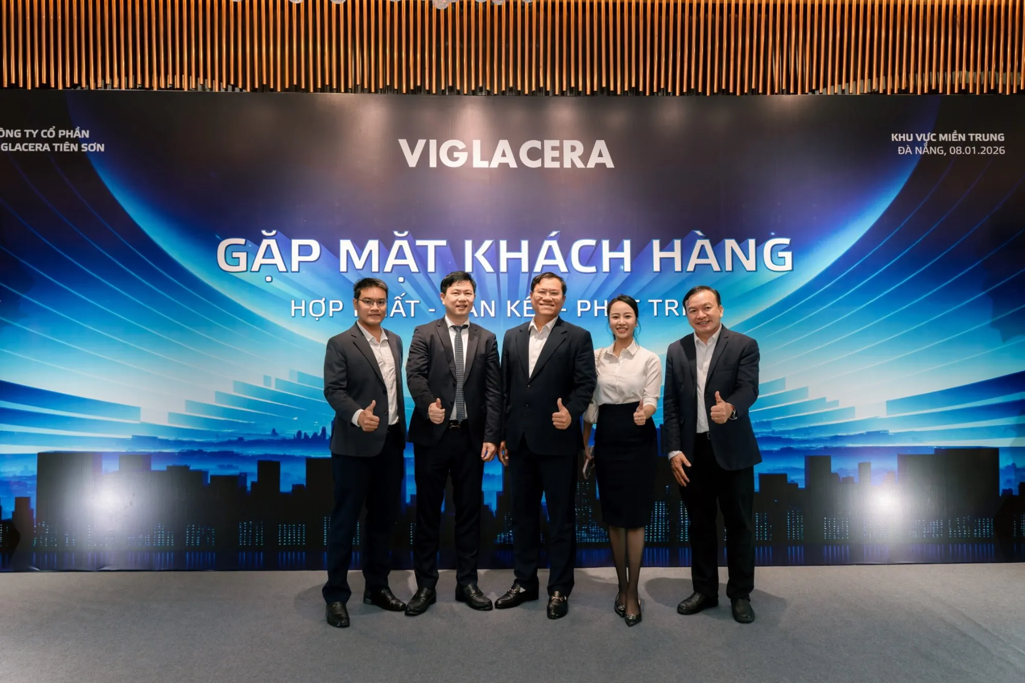 CÔNG TY CP VIGLACERA TIÊN SƠN TỔ CHỨC GẶP MẶT KHÁCH HÀNG 2026 – KHU VỰC MIỀN TRUNG NGÀY 08/01/2026